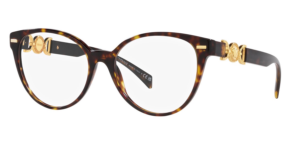 Versace 3334 108 - Óculos de Grau