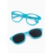 Emporio Armani Kids 4001 61451W Smurfs - Oculos com Clip Infantil