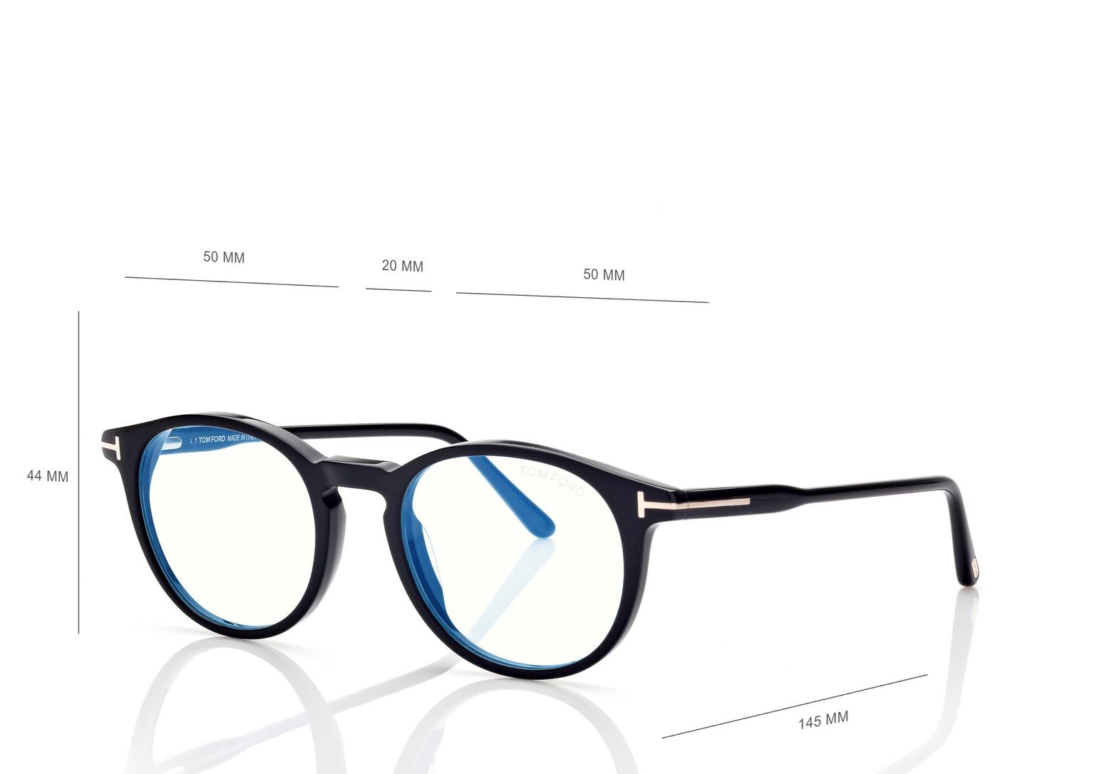 Tom Ford 5823HB 001 - Oculos com Blue Block e Clip On
