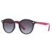 oculos ray ban junior 9064 roxo rosa