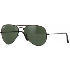 Ray Ban Aviador Verde Armação Preta