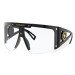 Versace Medusa Icon Shield 4393 GB11W - Oculos de Sol com 2 Lentes Extras